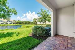 Lake worth rear garden